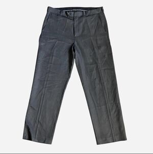 GEOFFREY BEENE Men's Charcoal Grey Slacks Pants Trousers